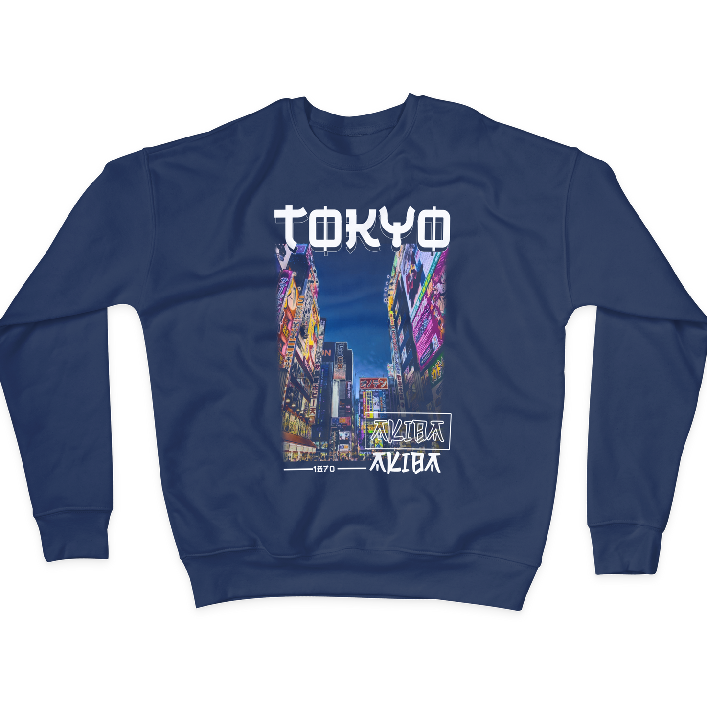 Tokyo Akiba (Frontprint) - Classic Sweatshirt