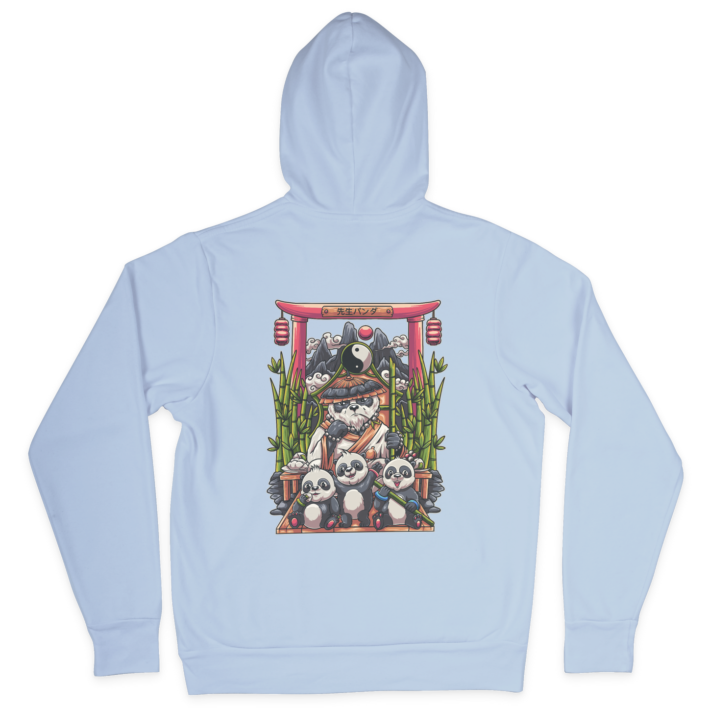 Sensei Panda (Backprint) - Classic Hoodie