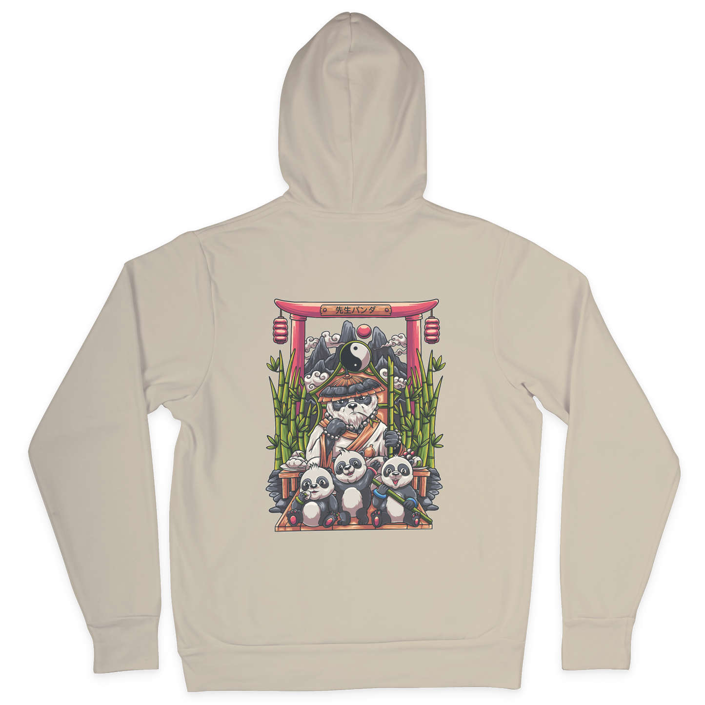 Sensei Panda (Backprint) - Classic Hoodie