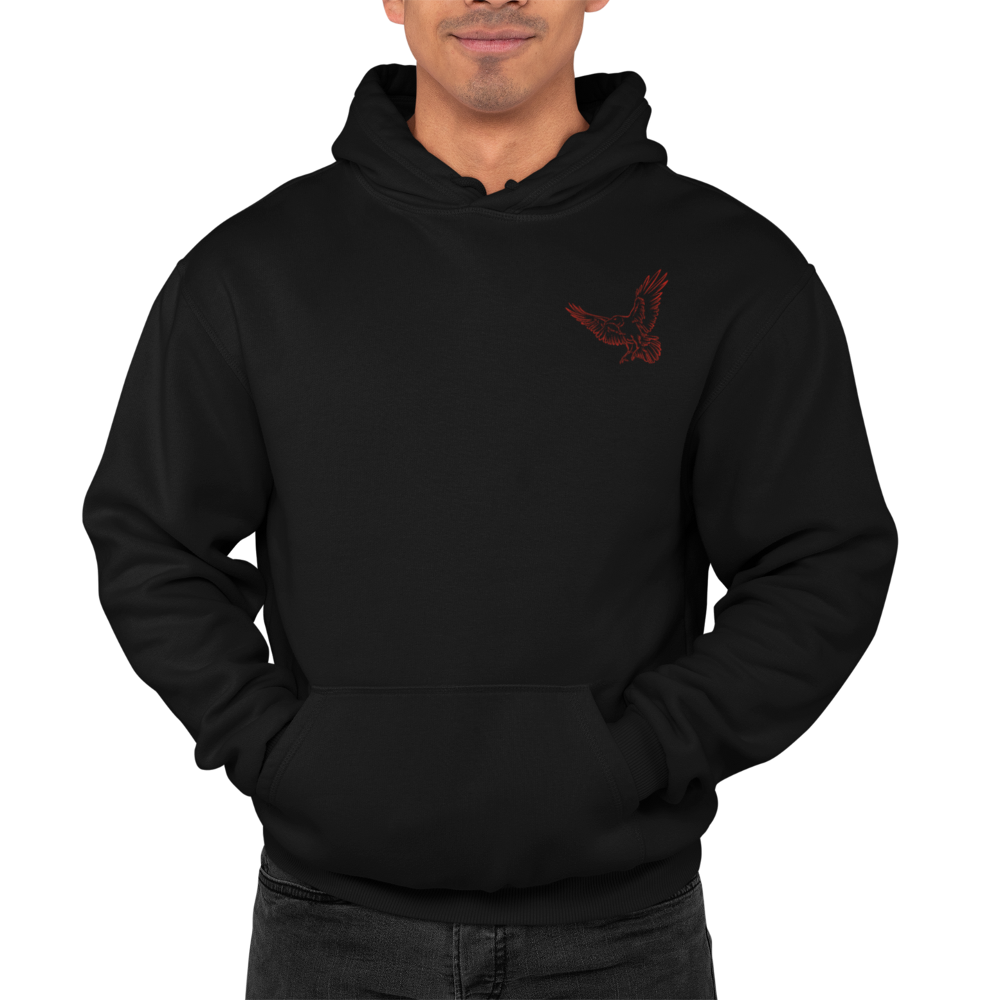 Blutmond Ninja (Front- und Backprint) - Classic Hoodie