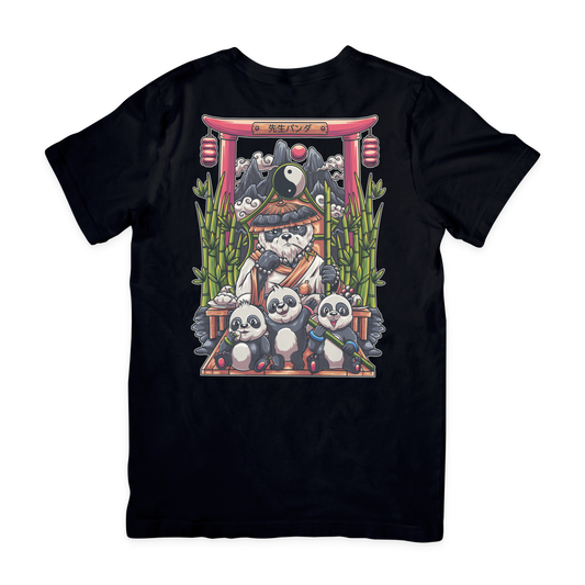 Sensei Panda (Backprint) - Premium Organic Oversize Fuser