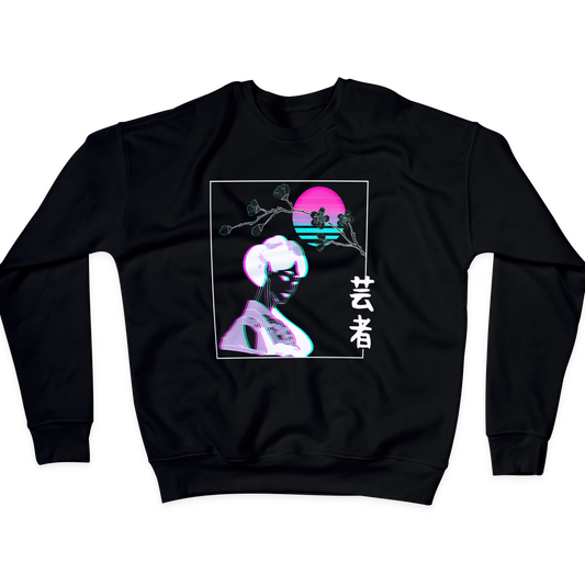 Cyber Geisha (Frontprint) - Classic Sweatshirt