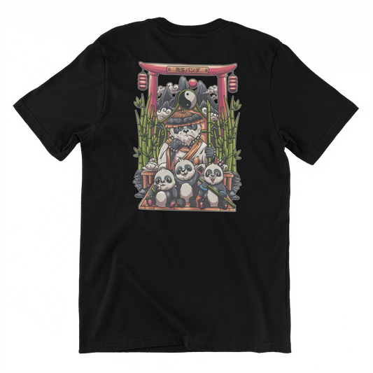 Sensei Panda (Backprint) - Premium Organic Shirt