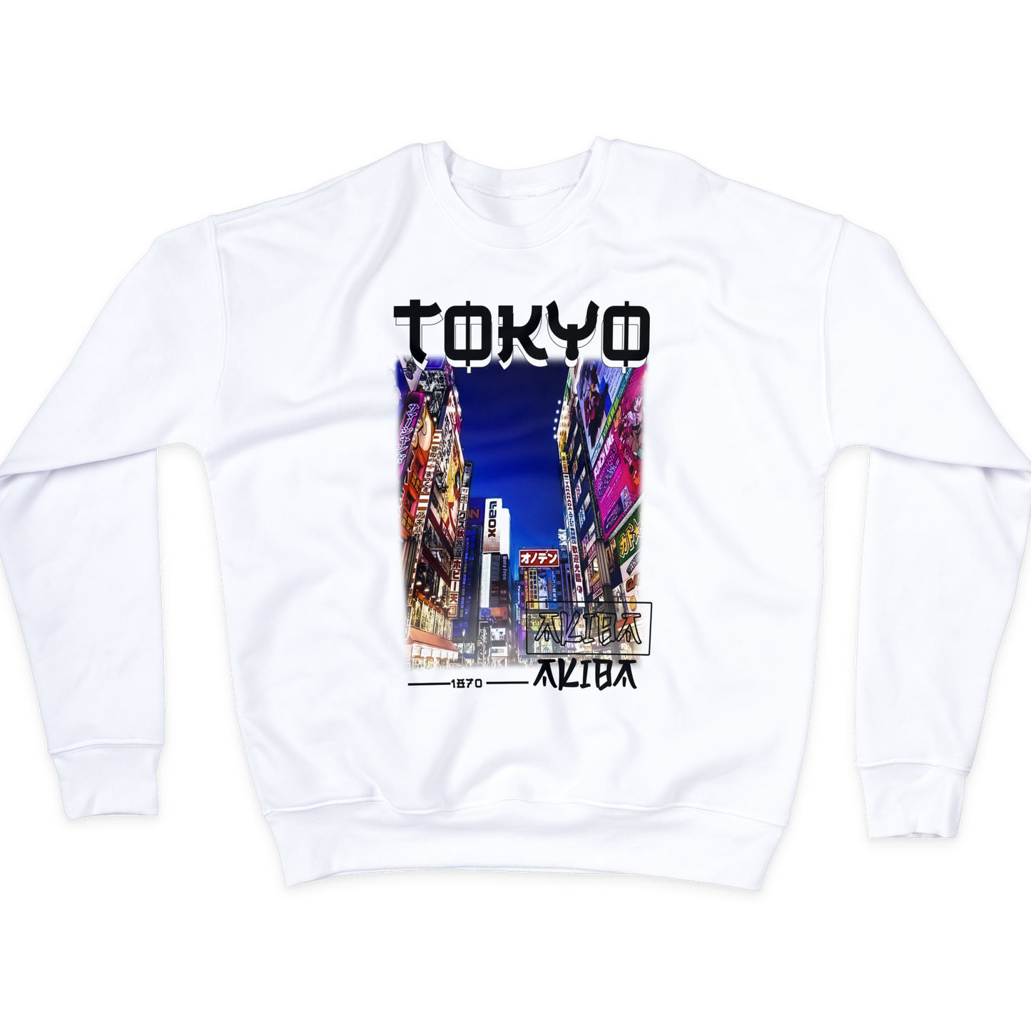 Tokyo Akiba (Frontprint) - Classic Sweatshirt