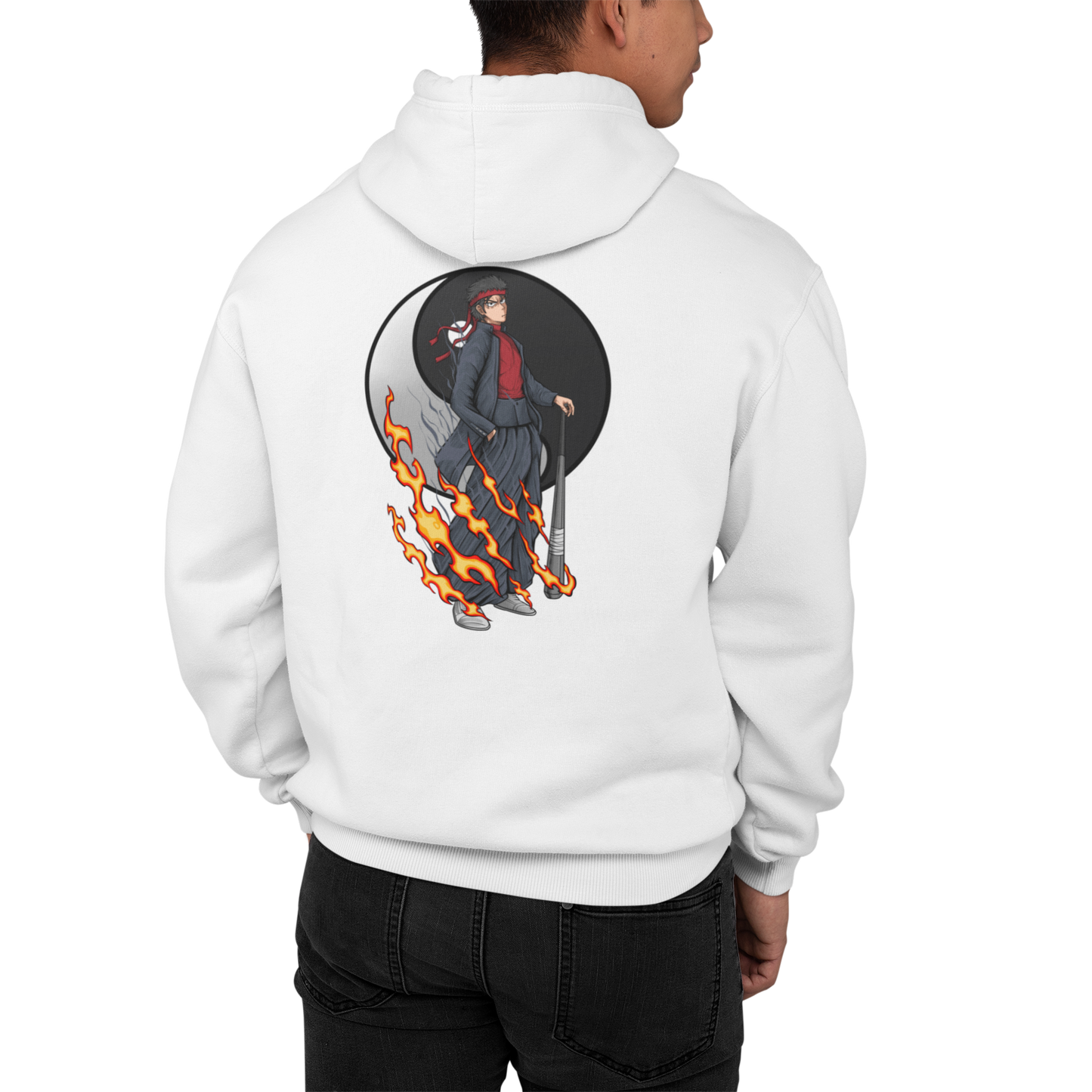 BaseBat (Backprint) - Classic Hoodie