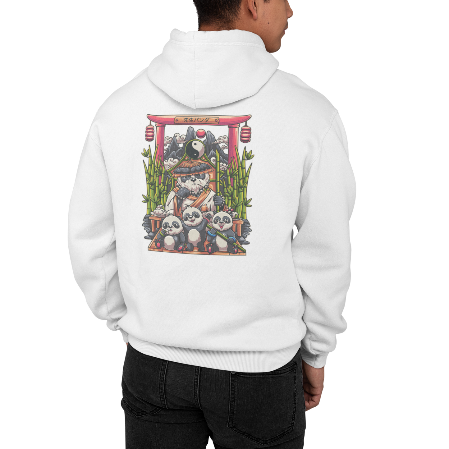 Sensei Panda (Backprint) - Classic Hoodie