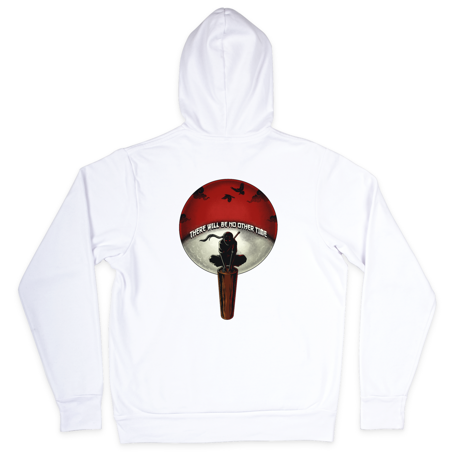 Blutmond Ninja (Front- und Backprint) - Classic Hoodie