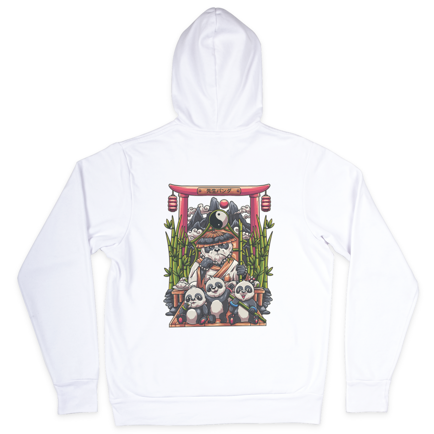 Sensei Panda (Backprint) - Classic Hoodie